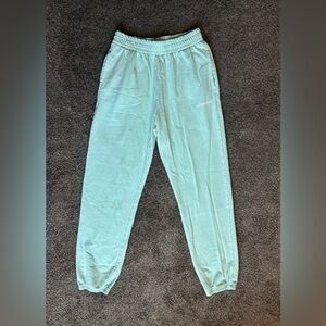 Talentless Sweatpants Joggers Women's Small Teal Casual Elastic Waist Pull On